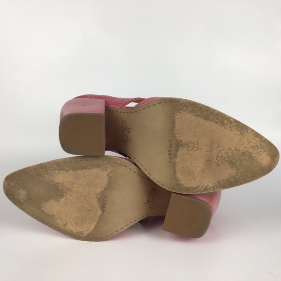 John Fluevog Pink Heeled Shoes - Picture 13 of 16